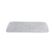 Lulu And Boo Crate Dog Mat Faux Fur Grey