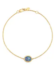 Bloomingdale's Fine Collection Opal Oval Bracelet in 14K Yellow Gold