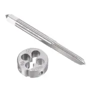 M6 x 0.75mm Metric Tap and Die Set, Right Hand Machine Thread Tap with Round ...