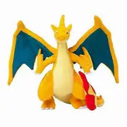 25cm /10" Plush Stuffed Charizard Toy Soft Doll Gift yellow