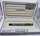 Parker Vintage Marble Green Duofold Centennial Fountain Pen-18k medium-new