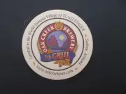 OAK CREEK BREWERY AND GRILL BEER COASTERS - IN A LOT OF 18 COASTERS