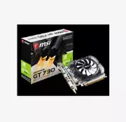 MSI GeForce GT 730 DDR3 NVIDIA GPU 2GB PCI Express 2.0 HDMI DVI VGA 1080p