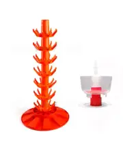 Brand New Bottle Tree 63 & Bottle Rinser Washer Sanitiser Home Brew Supply Ki...