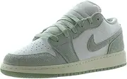 [Nike] Air Jordan 1 Low SE Big Kids' Shoes (FN9137-131, WHITE/SEAFOAM-SAIL)