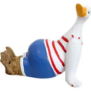 LVD Resin Duck Figurine/Sculpture Home/Room/Lounge Tabletop Decor Alfred