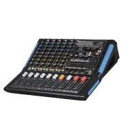 Audio2000s AMX7333 8-Ch.Audio Mixer Sound Board with USB & Bluetooth-NEW