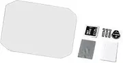 Screen Protector Motorcycle Scratch Cluster Screen, for ADV350 ADV 350 2022 Motorcycle Screen Protector(BLACK X2)