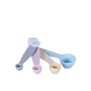 Avanti Ribbed Measuring Spoons Pastel