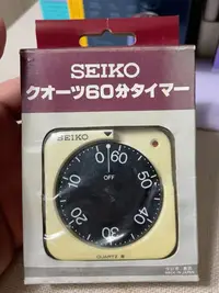 在飛比找Yahoo!奇摩拍賣優惠-昭和 日本制 SEIKO精工計時器 可計時60分鐘 一節5號