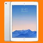 Apple iPad Air 2 Wifi + Cellular (64GB, Silver) - Excellent