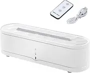 Humidifiers for Bedroom | 260ml Portable Humidifier with 7 Color Light - Auto-Off Function, Flame Scent Diffuser for Bedroom Nightstand Indoor Travel Bedside Dorm