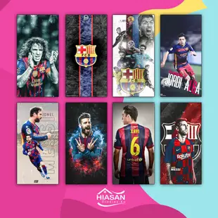 牆面裝飾客廳家居裝飾室海報 Lionel Messi Jersey Barcelona SOQ