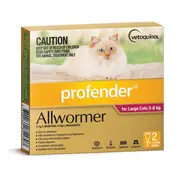 Profender All Wormer For Large Cats 5-8kg 2pk