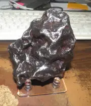 1502 GM LAS PALMAS CAMPO METEORITE 3.3 LBS COLLECTORS GD LOADED W/THUMBPRINTS