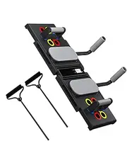 Exercise Push Up Board | Pushup Stands System - Multi-Functional Pilates Bar Fitness Workout Accessories Burn Fat Strength Training Arm