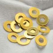 2Pack Brass Washer Gasket For Spyderco C10 Endura C11 Delica Folding Knife k