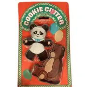 Capers Cookie Cutters 2 Pack Stainless Steel Teddy Bear NEW Sealed Cutter Vtg