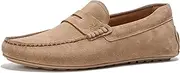 [BOSS] Hugo Men's Noel Suede Drivers, Moth Wing, 11