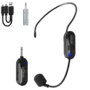 2.4G Wireless Microphone Headset 160FT Range Mic System/for Teach Outdoor Speech