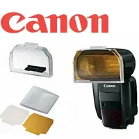 在飛比找momo購物網優惠-【Canon】原廠600EX-RT色溫紙組SCF-E1 Co