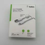 Belkin CAA002bt1MWH BOOST CHARGE Lightning to USB-A Cable 3.3ft MFi Certified
