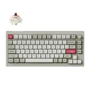 Keychron V1 Max Hot-Swap Wireless Mechanical Keyboard (Retro) (Brown Switch)