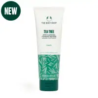 在飛比找環球Online優惠-【THE BODY SHOP】茶樹淨膚深層泡沫潔面乳-125