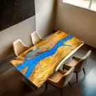 Custom Resin Table - Handmade Epoxy Table, Epoxy Dining Table, Modern Epoxy slab