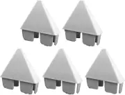 Vinyl Picket Fence Caps - 7/8" X 3" Pointed Vinyl Fence Picket Caps - White Pick
