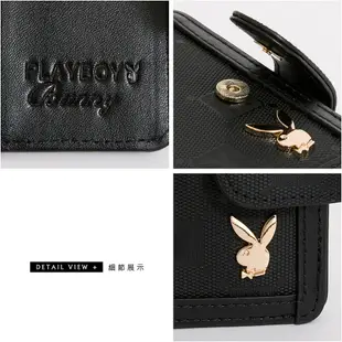 PLAYBOY 包包【永和實體店面】保固 卡片夾 Brilliant系列 黑色 511-3120-09-2