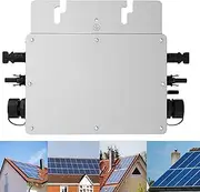 Grid Tie Inverter,Solar Inverter Grid Tied Ip65 Waterproof Grid Tie Inverter Solar Panel,Wvc600w 700w Dc to Ac110/220v Built-in Mppt Multiple Single-String Stacking,700w