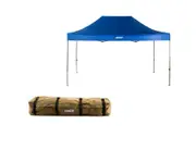 Adventure Kings 4.5x3m Portable Gazebo + Roof Top Canvas Bag Camping Storage 4WD