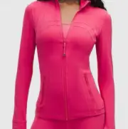 lULULEMON DEFINE JACKET NULU~Raspberry Coulis~0~2~4~6~8~10~12~14~ USPS SHIP~NWT