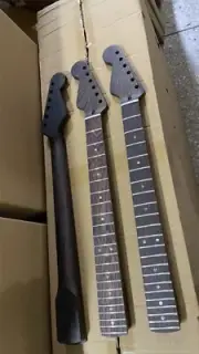 Left Hand 22fret chicken wings wooden ST Style guitar neck wenge 25.5inch