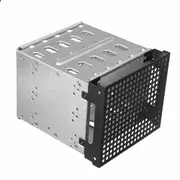 5.25 inch to 5x 3.5 inch; SATA SAS HDD Cage Rack Hard Drive with Fan Space