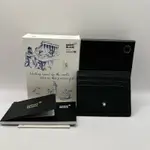 【桃園春日店】等級  MONTBLANC CARDCASE BLACK UNICEF