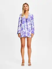 BNWT ALICE MCCALL JACARANDA BLUEBERRY NIGHTS DRESS - SIZE 4 AU/0 US (RRP $395)