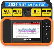 LAUNCH Creader Elite 2.0 FGC Full System Diagnostic Bi-Directional OBD2 Scanner