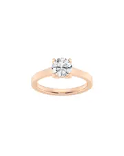 Lab Grown Diamonds 14K Rose Gold 1.00 ct. tw. Lab-Grown Diamond Solitaire Engagement Ring