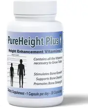 PureHeight Plus Height Enhancement Vitamins - Helps You Grow Taller - Increases