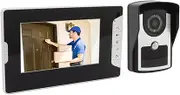 Wireless Video Intercom System, Smart Infrared HD 9.5x5.9in Video Door Phone with Camera, Monitor Video Doorbell Kits Support Unlock, Monitoring, for House Office Apartment, 16 Doorbells(AU)