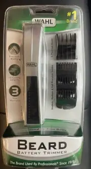 Wahl Beard Trimmer Guards, Mustache Comb, Blade Oil, Cleaning Brush