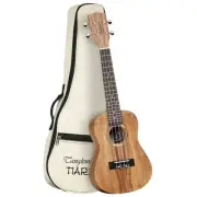 Tanglewood TWT8 Tiare Concert Ukulele All Koa with Bag, Aquila Strings