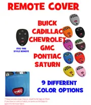 NEW KEYLESS REMOTE COVER TO FIT LACROSSE KEY FOB REMOTE - YELLOW