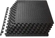 Eva Foam - Gym Flooring Puzzle Mats - Black