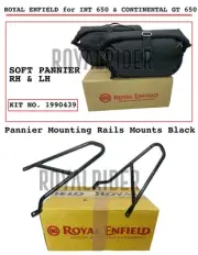 Royal Enfield "Soft Basket & Black Rail" Right & Left Gt 650 & Interceptor