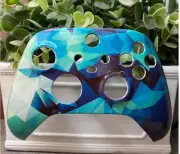 Blues Abstract NEW Faceplate for Xbox Series S/X controller
