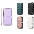Zip Embossing PU Leather Wallet Case Phone Cover for Samsung A54 A33 A14 A22 A12