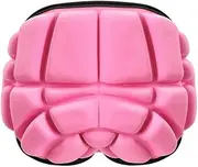 Perfeclan Skiing Protective Gear Butt Pad Waterproof Comfortable Impact Resistance Tailbone Protector Cushion for Snowboard Ice Skating